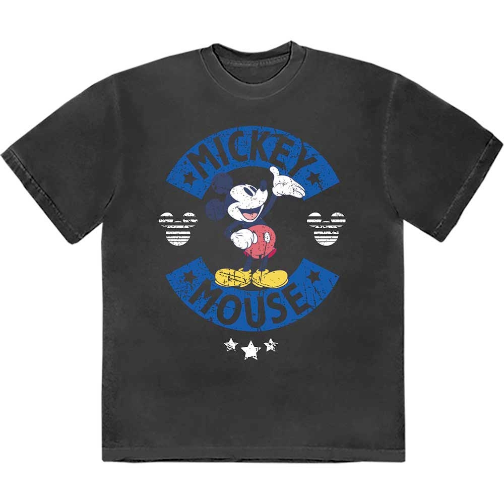 Disney Mickey Mouse - Mickey Mouse & Stars Tshirt Homme - Noir